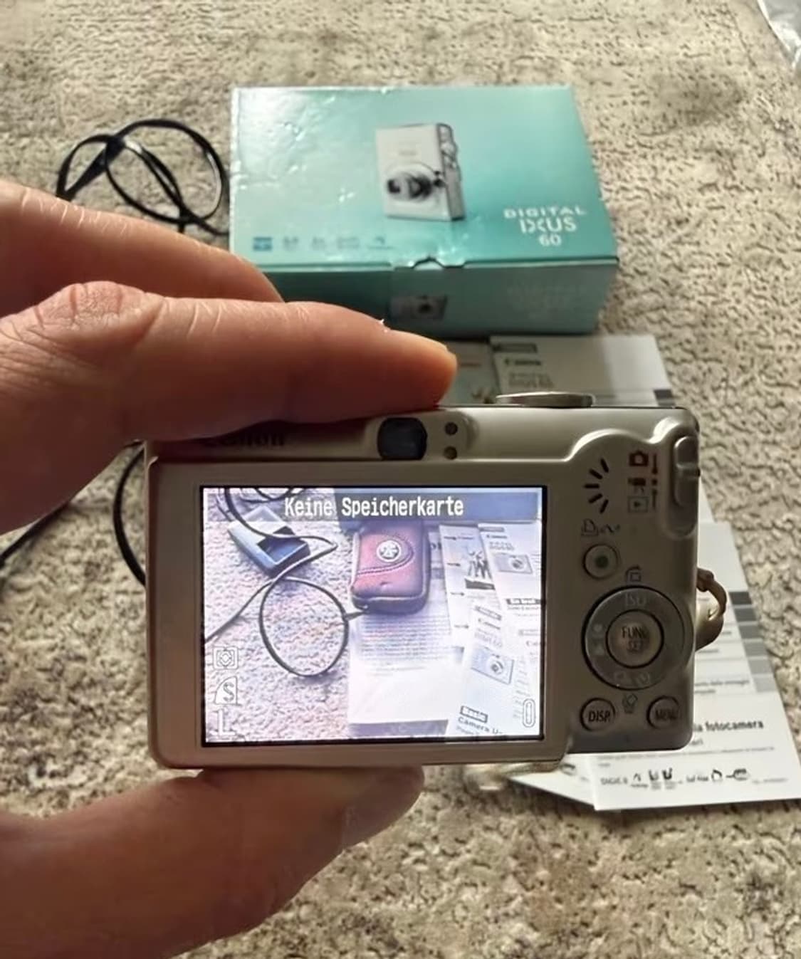 CANON IXUS 60 캐논 익서스 60 빈티지 디지털카메라 디카 상품이미지10