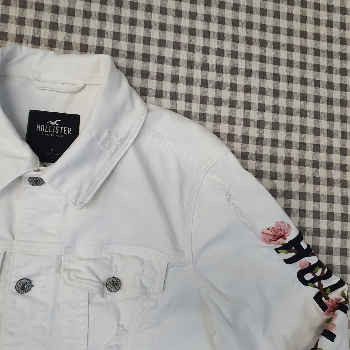 홀리스터 스판 데님 청자켓 남자95 상품이미지3