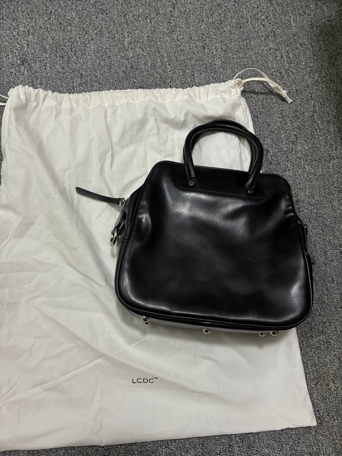 lcdc tm 볼링 토트백 블랙 상품이미지2