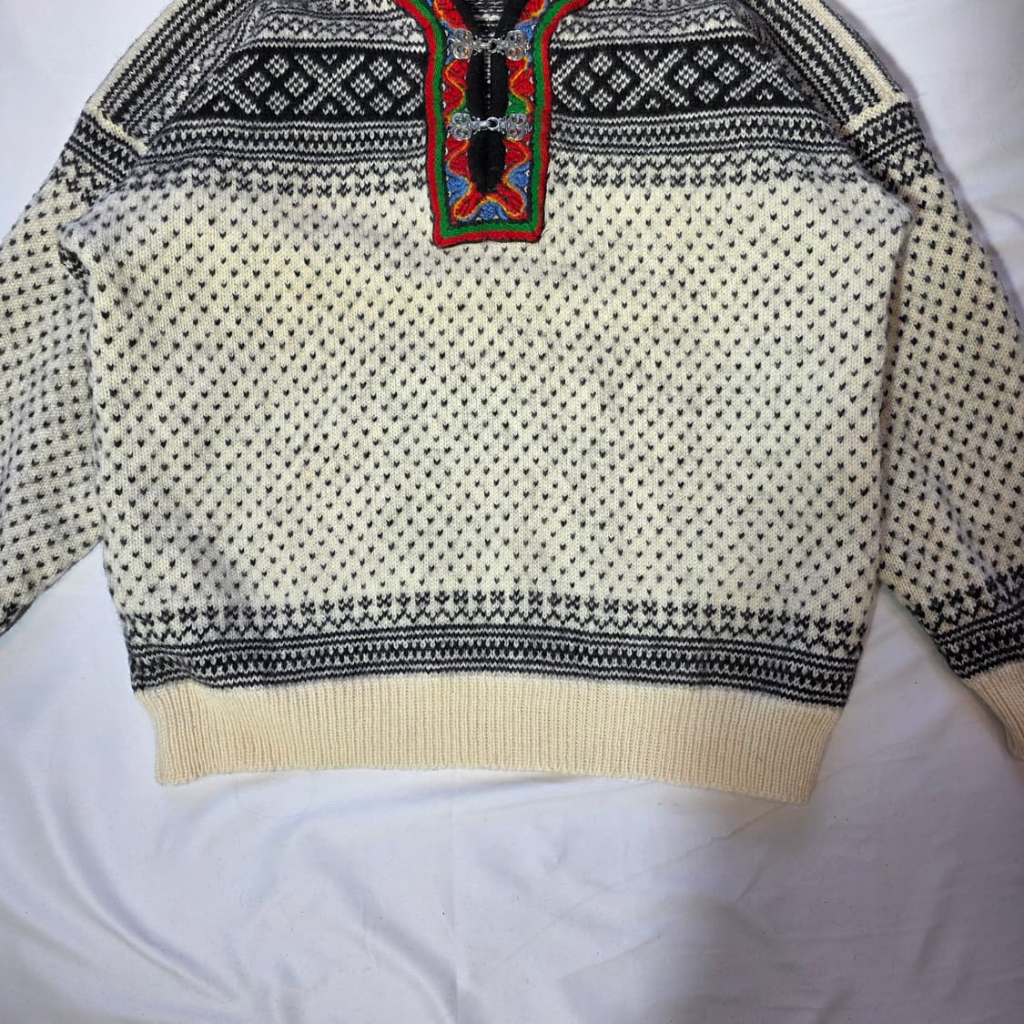 [XL]DALE OF NORWAY 은장 후크 노르딕 스웨터 상품이미지5