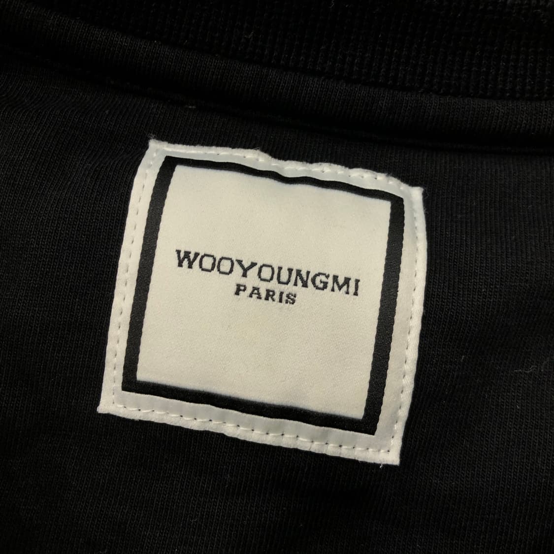 우영미 백로고 반팔 티셔츠 상품이미지5