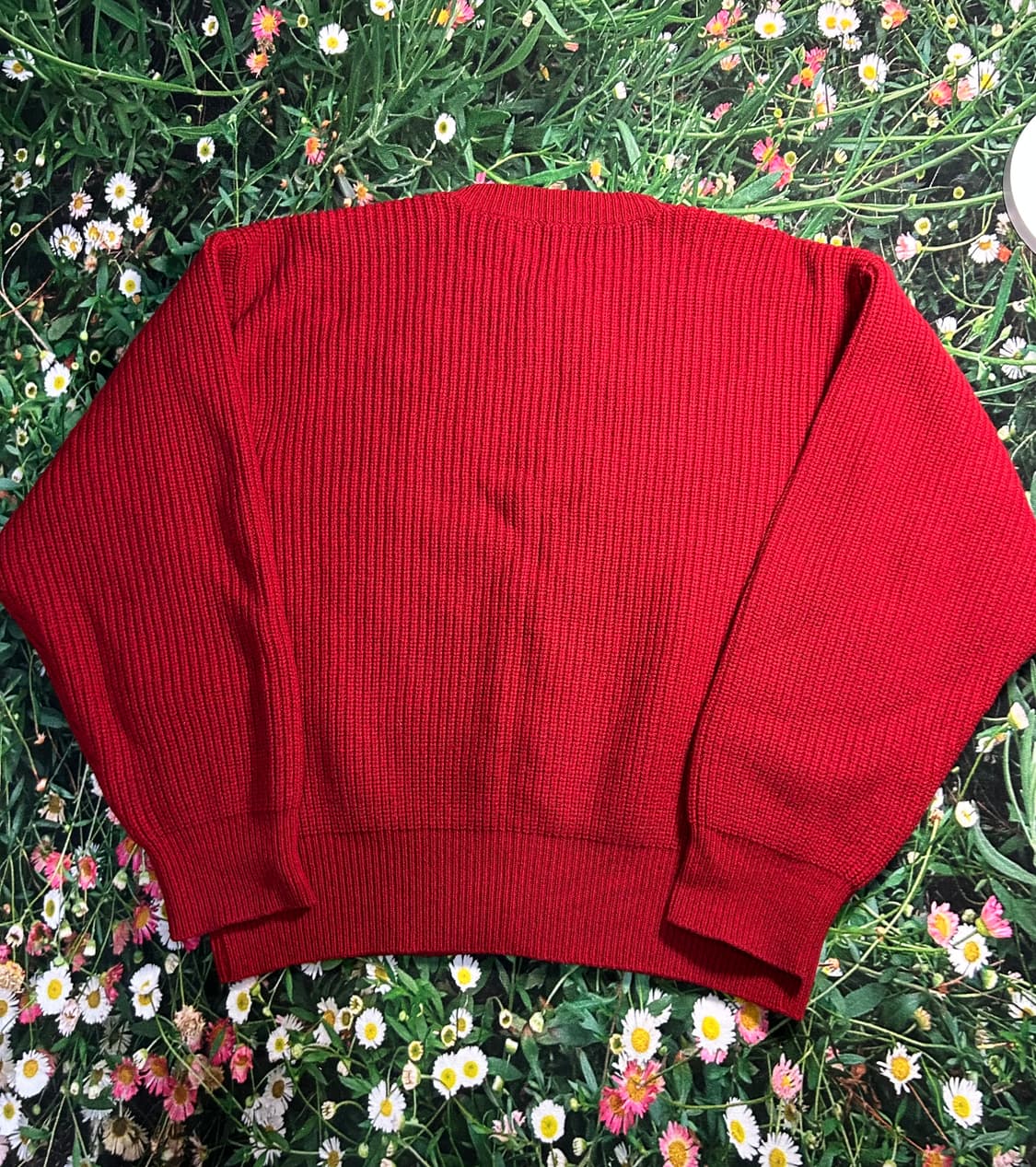 이얼즈어고 가디건 레드 XL 두껍 상품이미지5