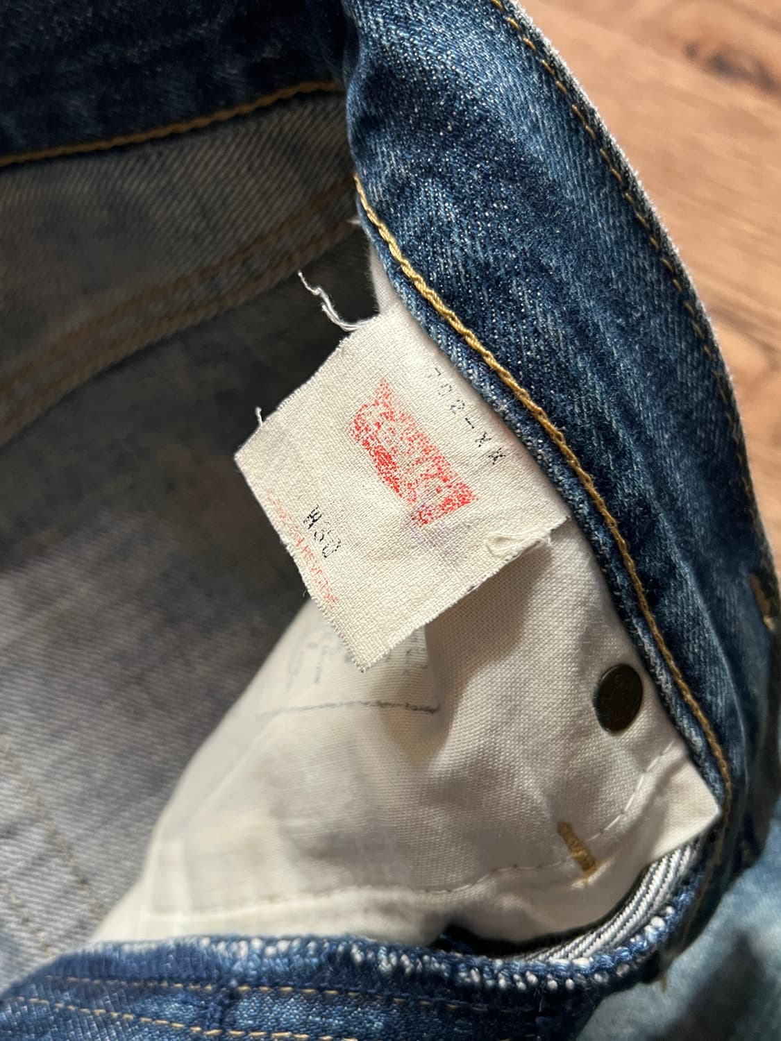[30]90's 리바이스 LVC 초판 702XX 데님 팬츠(수선) 상품이미지9