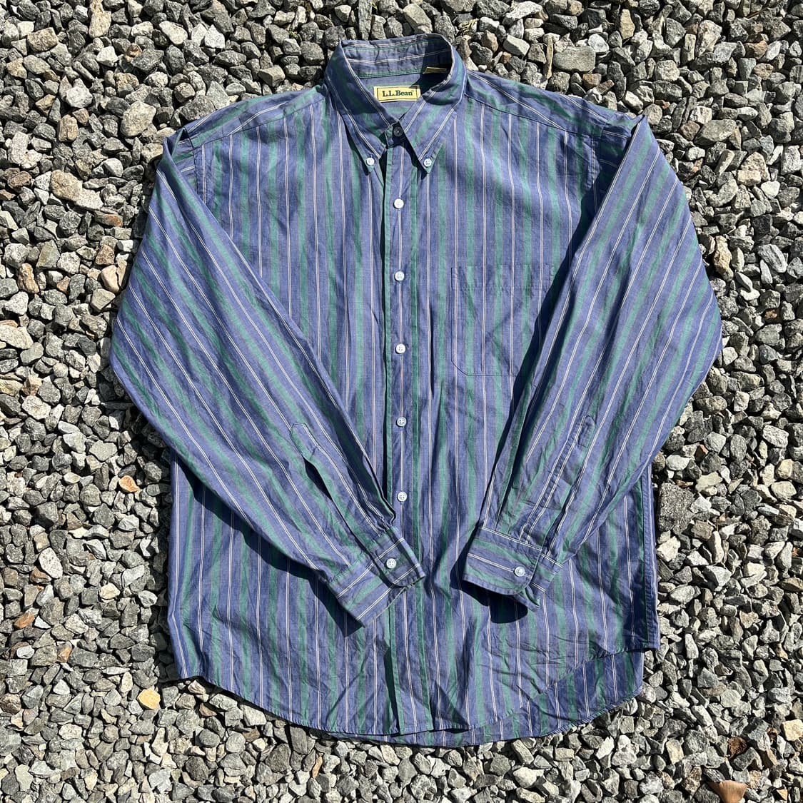 L.L.Bean 스트라이프 셔츠 (실측확인) 상품이미지1