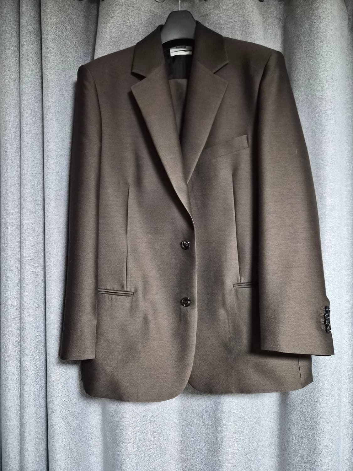 시스템옴므 파리컬렉션 24fw 셋업 팝니다 우영미 솔리드옴므 타임옴므 상품이미지3