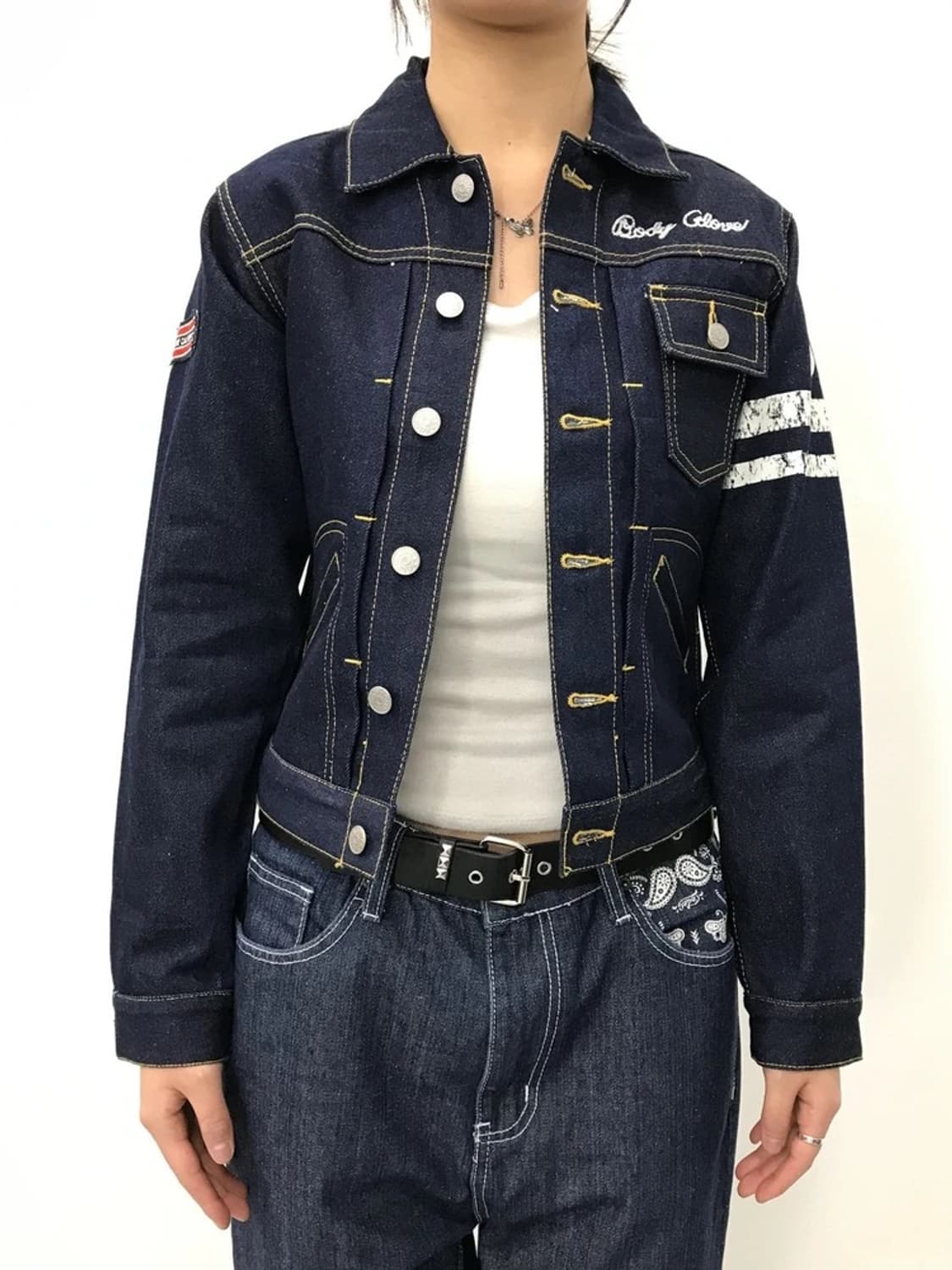 Body Glove Embroidered Denim Jacket 상품이미지4
