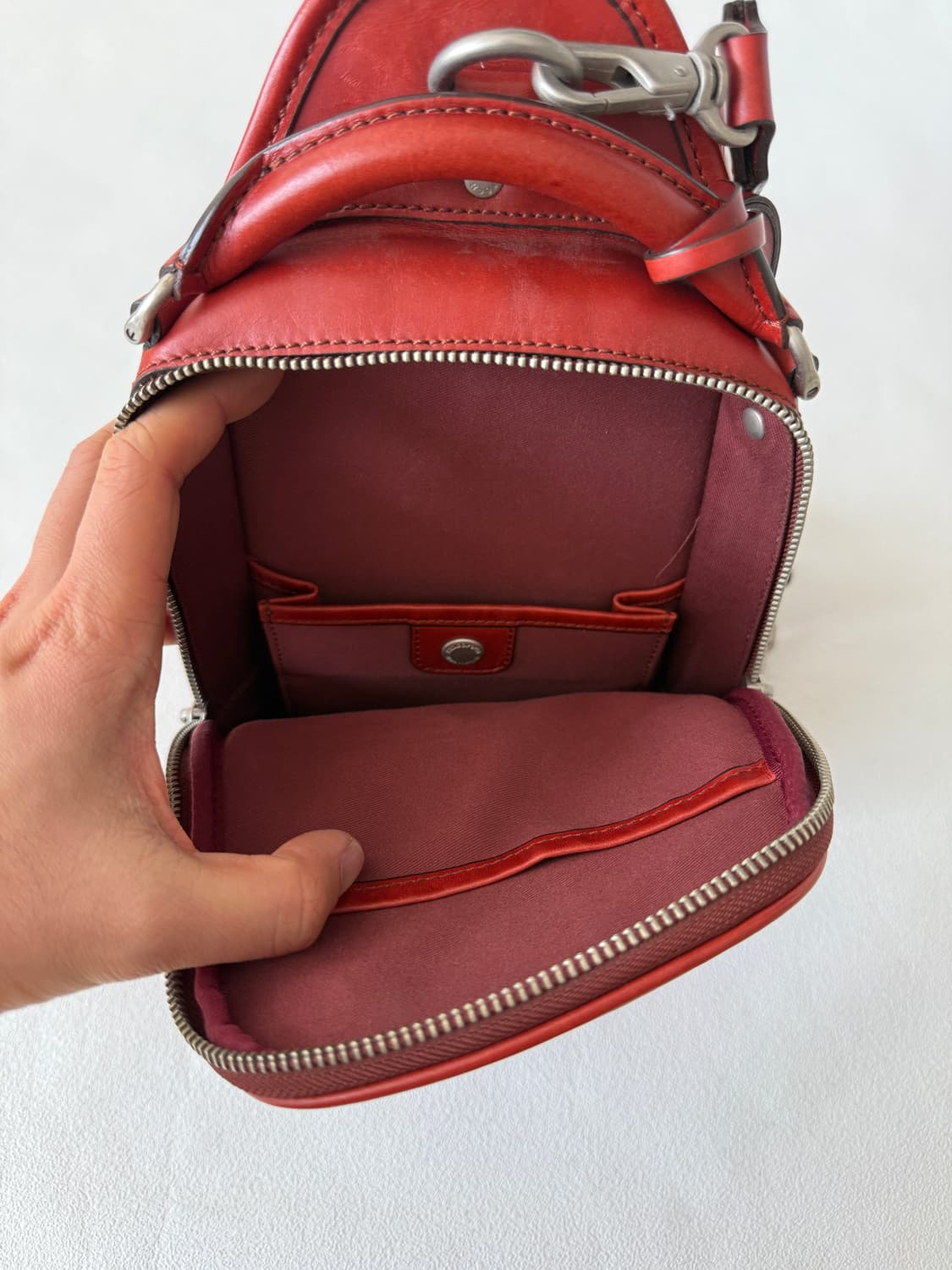 에르고포크(HERGOPOCH) 레더 슬링백(JAPAN) 상품이미지8