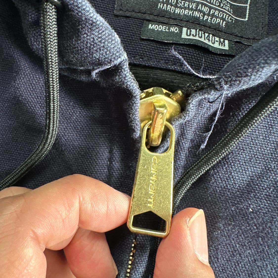 Carhartt 칼하트 j140 다크네이비 액티브 자켓 상품이미지4