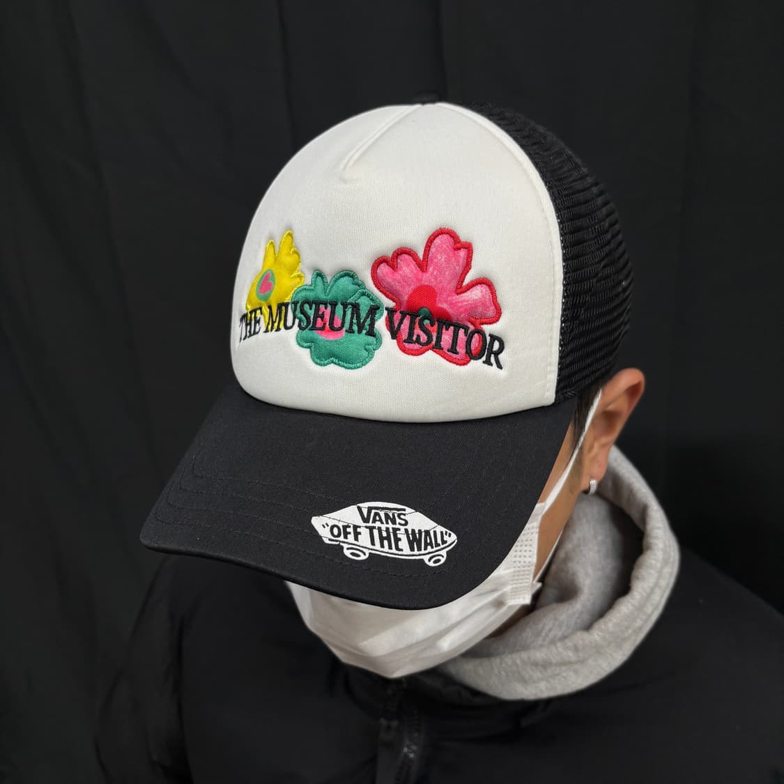 반스 x 더 뮤지엄 비지터 매쉬 트러커 햇 상품이미지5
