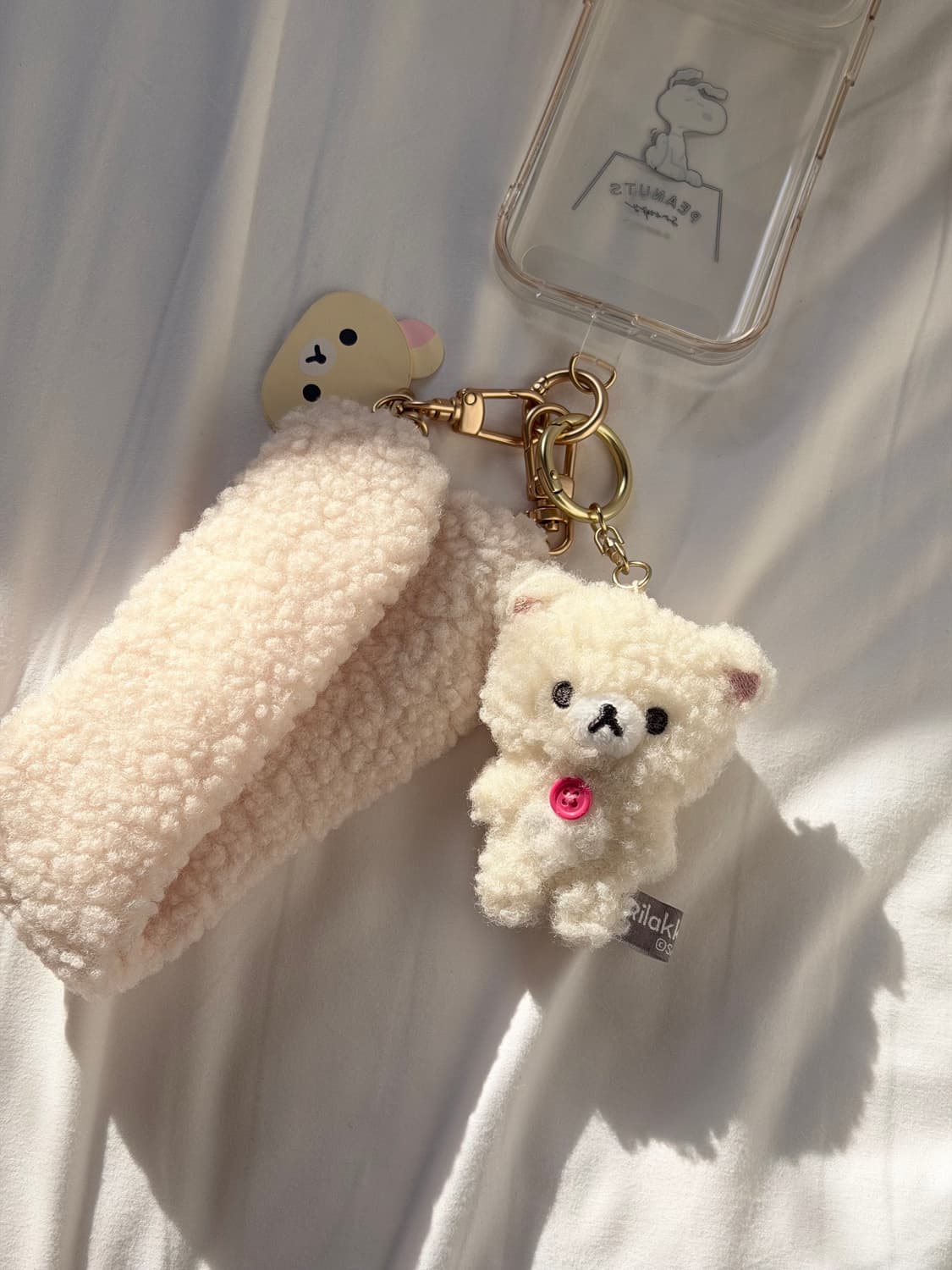 곧마감!!!) 리락쿠마 폰스트랩 마스코트 키링 코리락쿠마 상품이미지1