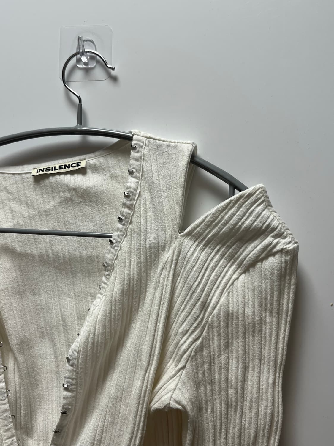 후크 디테일 상의 가디건 상품이미지1