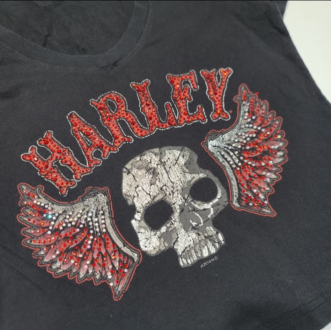 할리데이비슨 락시크 펑크 반팔탑 상품이미지2