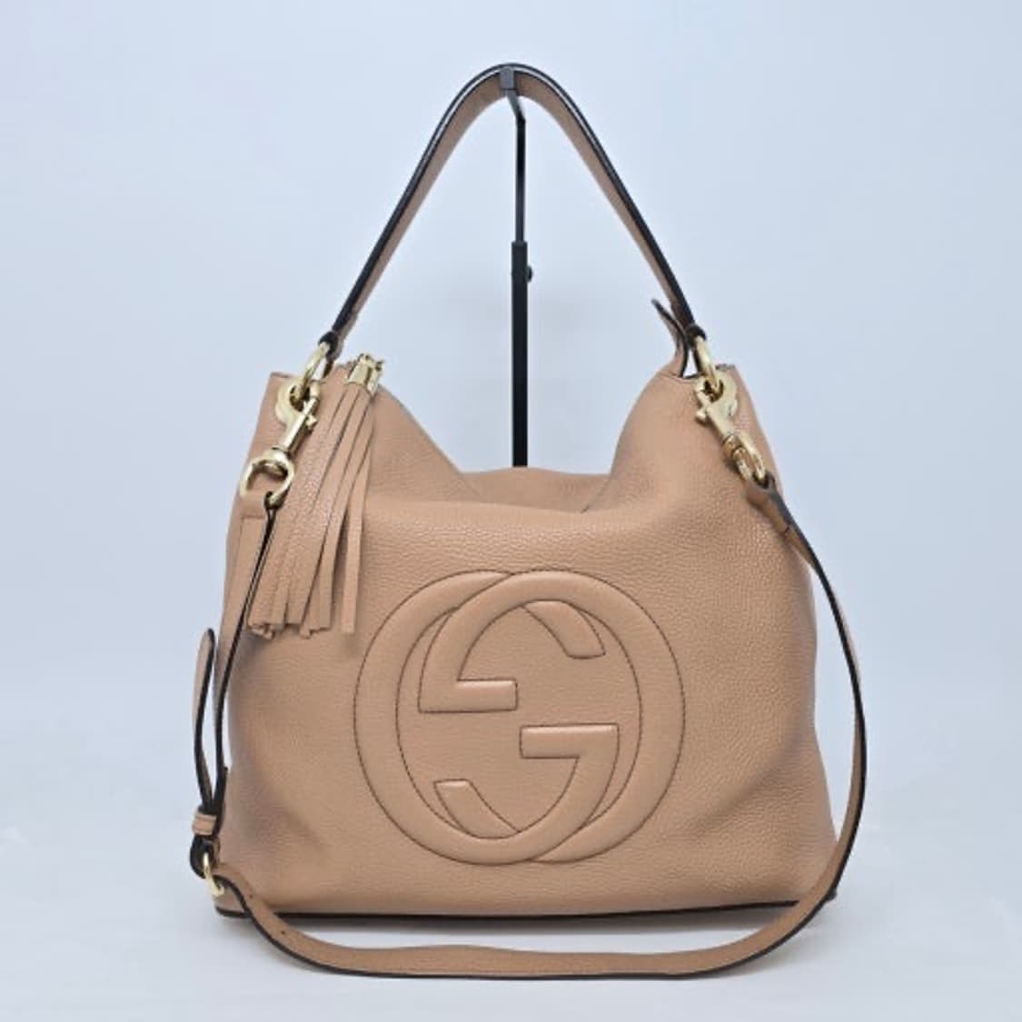 구찌 소호 테슬 호보백 카멜리아 상품이미지1