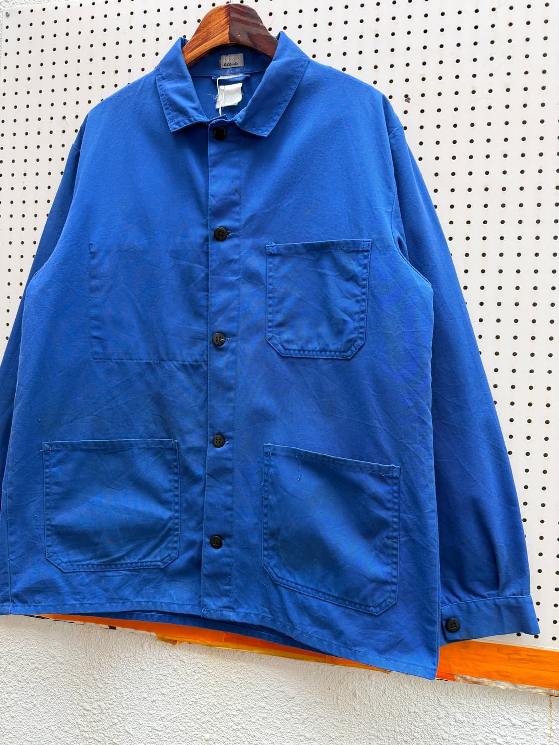 OLD VINTAGE 3 SUISSES WASHED 프렌치워크자켓 상품이미지7