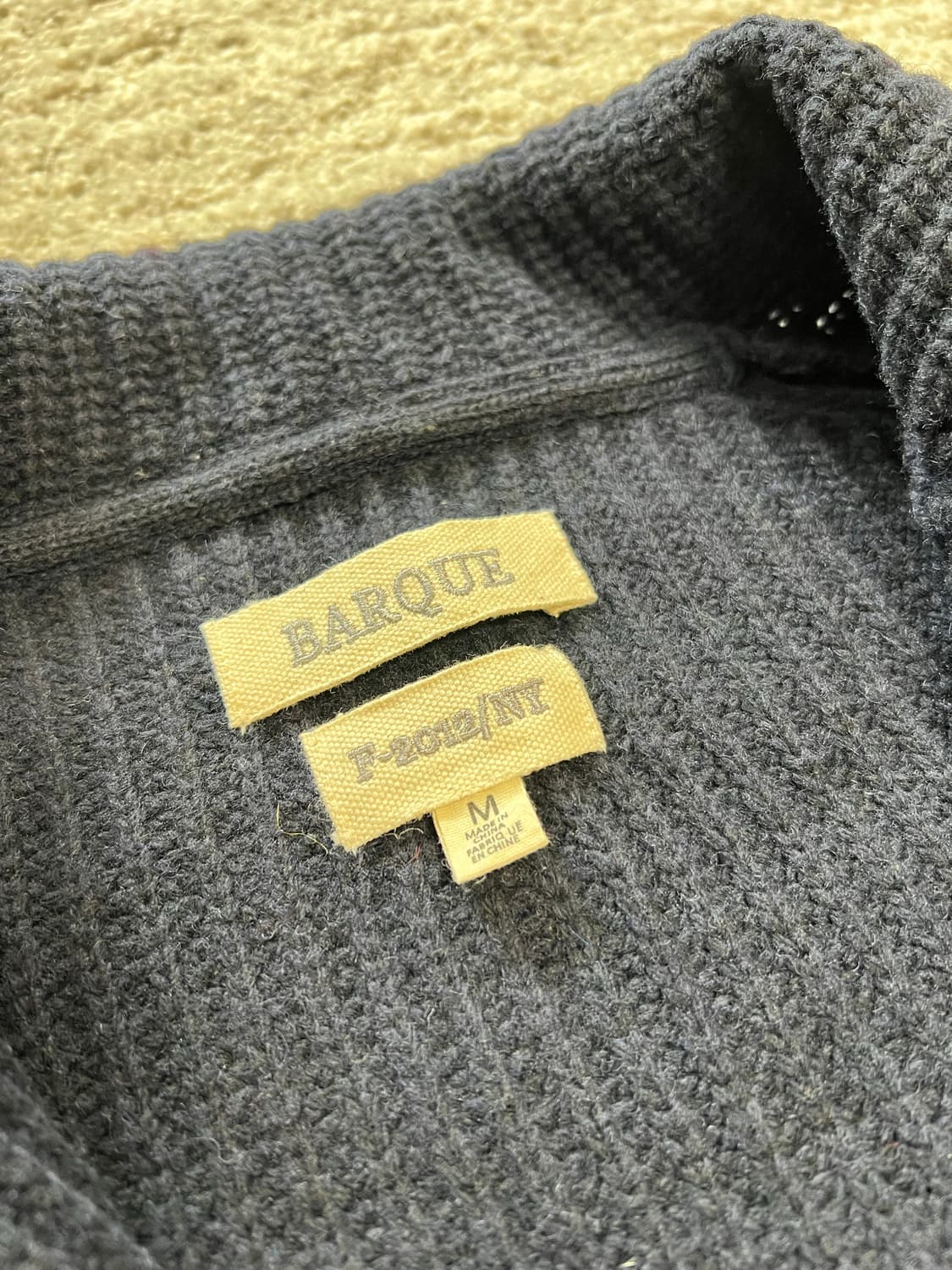 barque 울 가디건 판매 상품이미지3