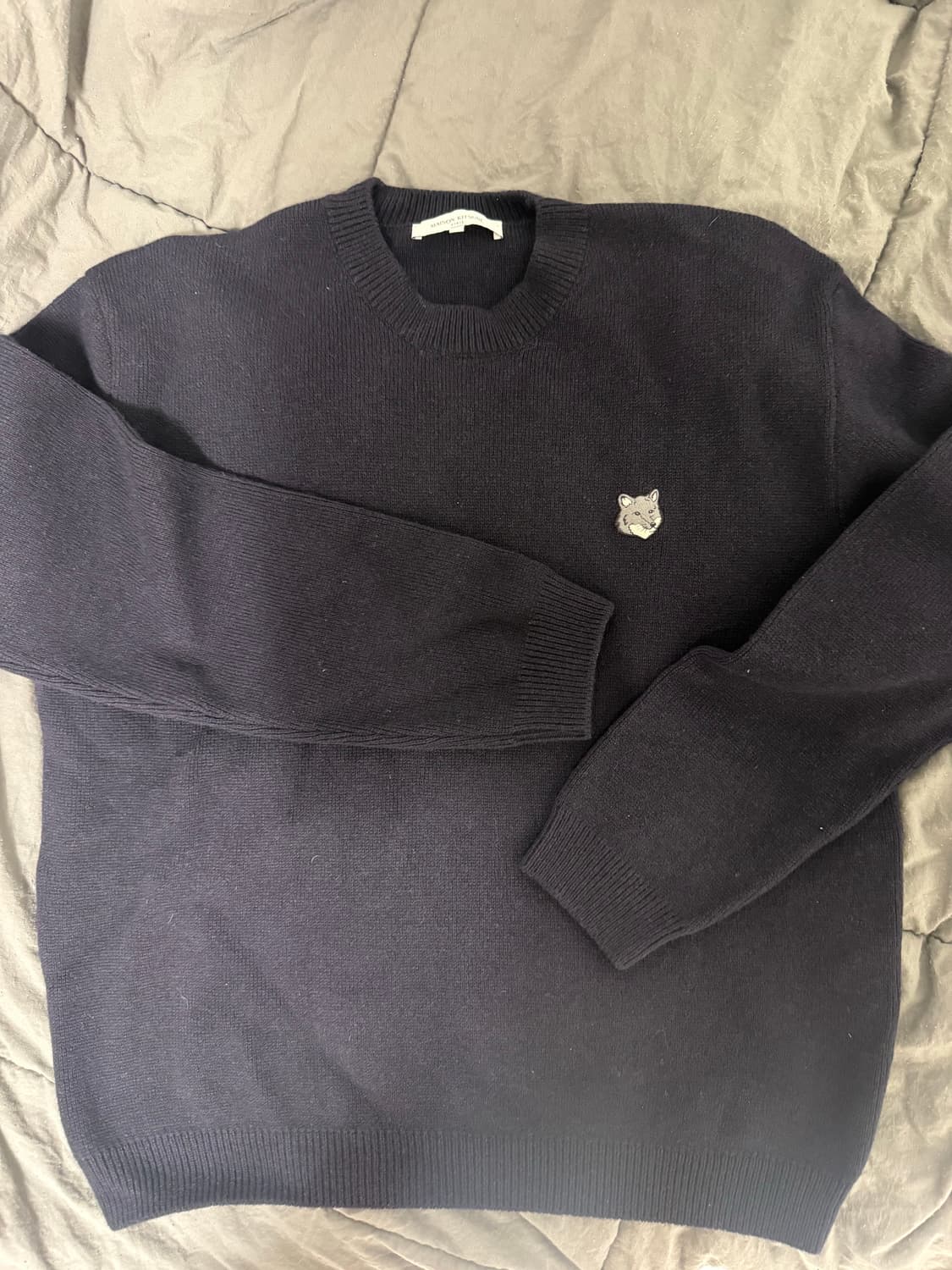 메종키츠네 울 니트 xl 상품이미지1