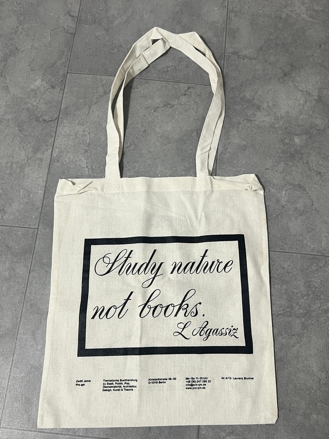 독일 서점 Pro qm 개점 10주년 기념 콜라보레이션 토트백 상품이미지7