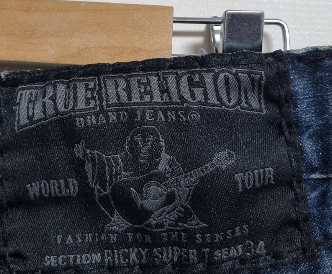 30) 트루릴리전 USA 리키수퍼티 진청바지 데님팬츠 상품이미지3