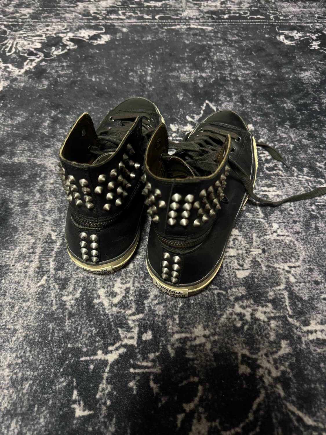 Converse x John Varvatos 레더 하이탑 상품이미지4