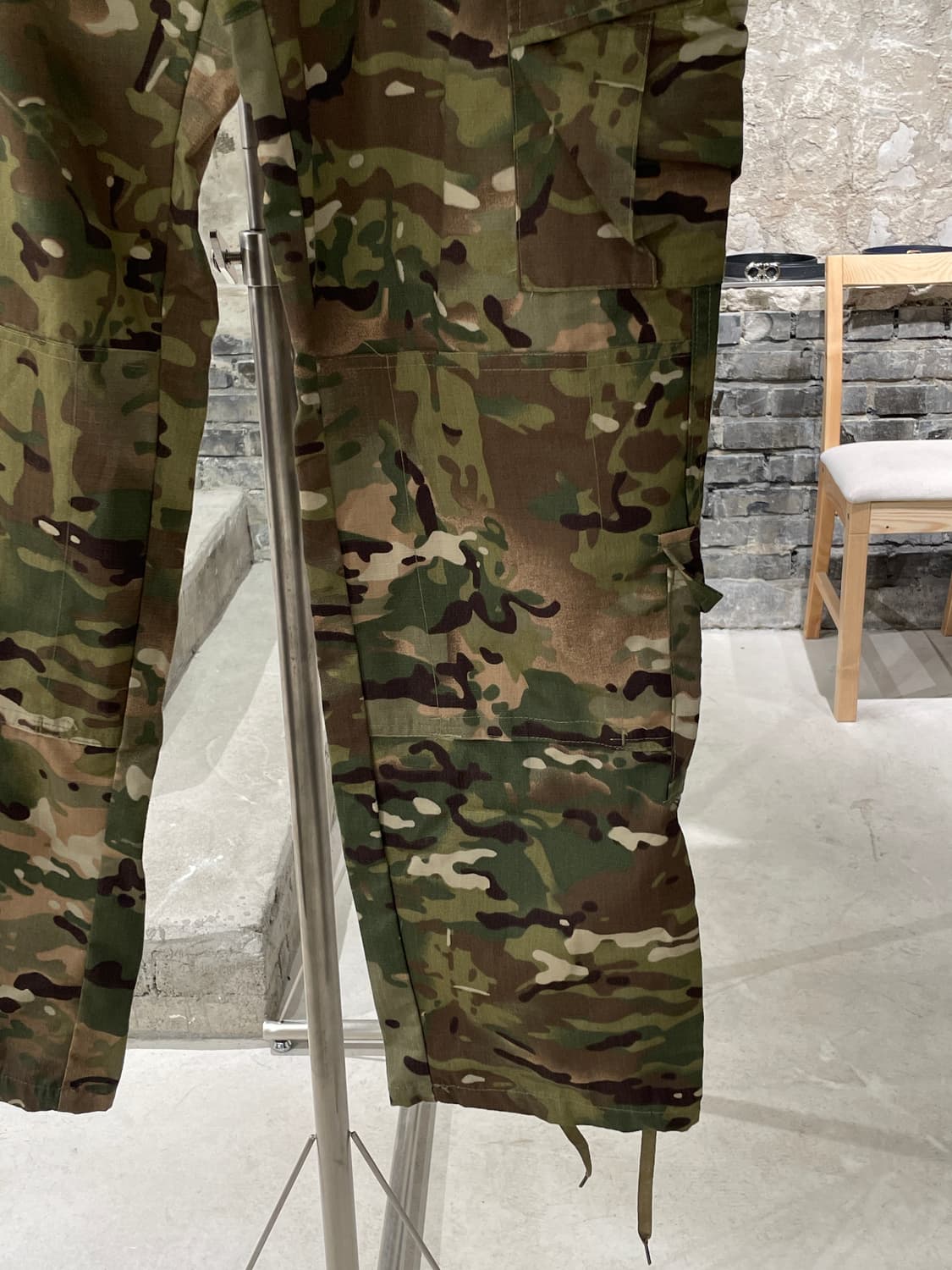 미군 컴뱃 카모 밀리터리 레귤러 카고 트라우저 상품이미지5