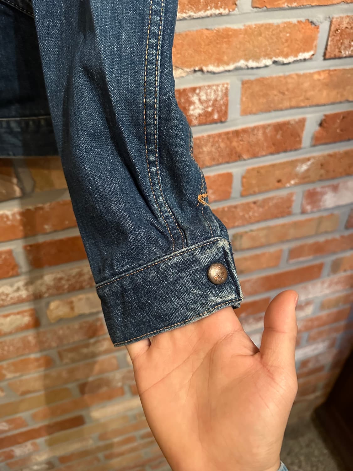 70s USA 빈티지 랭글러 126MJ 데님 자켓 상품이미지5