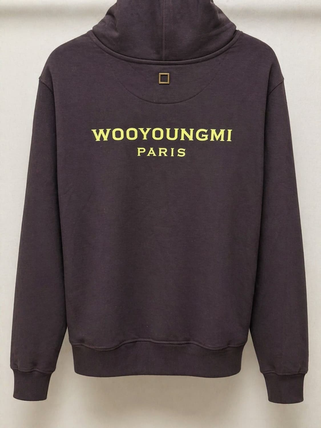 우영미 백로고 후드티 상품이미지2