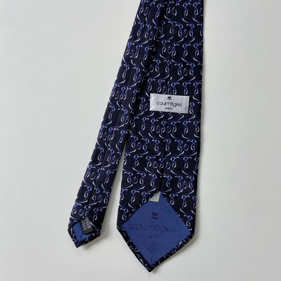 꾸레쥬 정품 명품 넥타이 (COURREGES) 상품이미지3