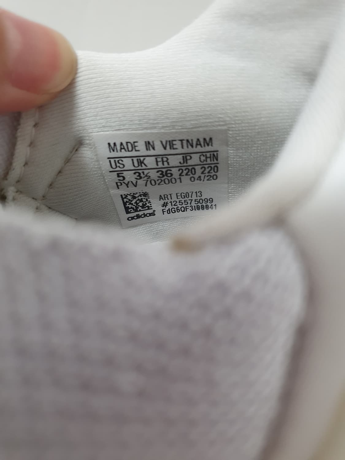 220mm 아디다스 운동화  울트라부스트 20 상품이미지5