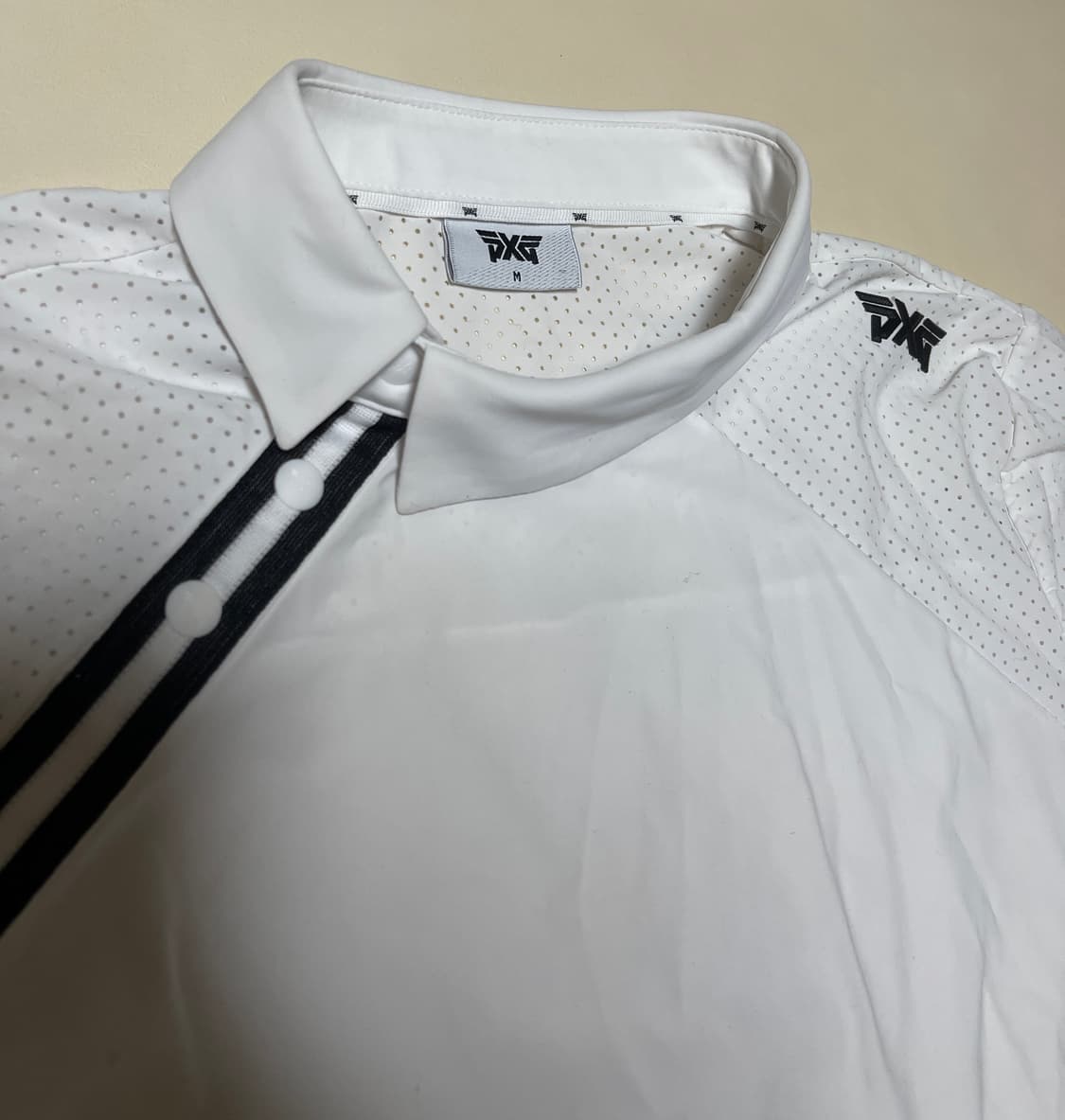 PXG 여성 골프 반팔 티셔츠 화이트 M 상품이미지3