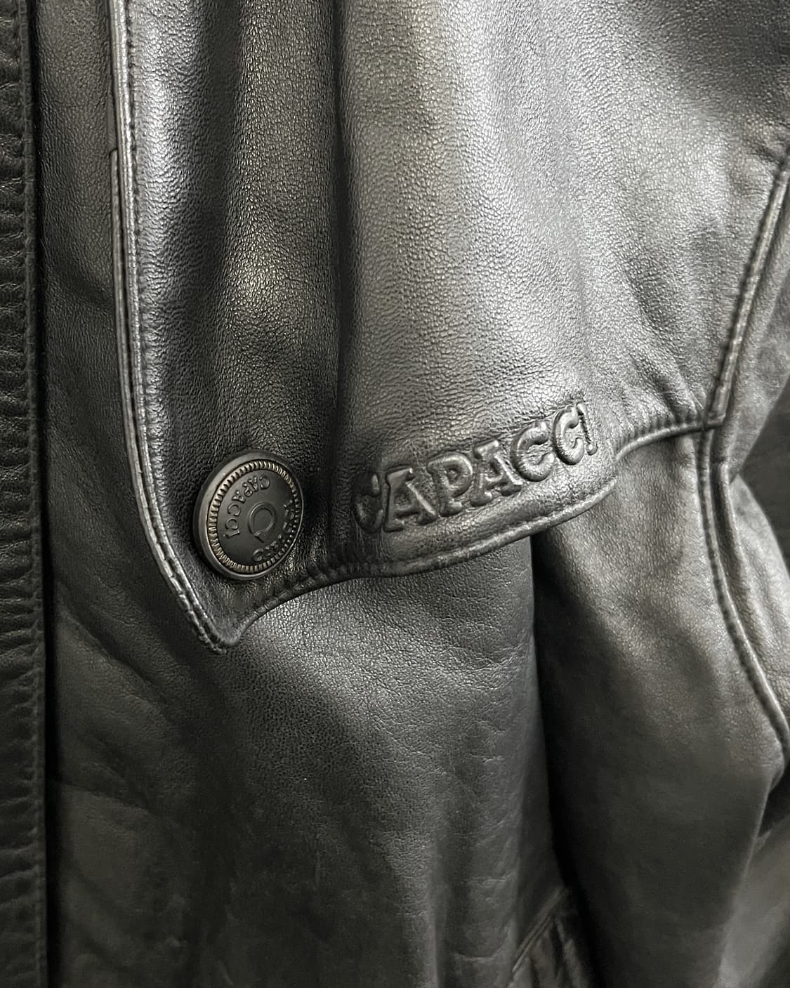 올드 빈티지 퍼 트리밍 리얼 레더 자켓 상품이미지7