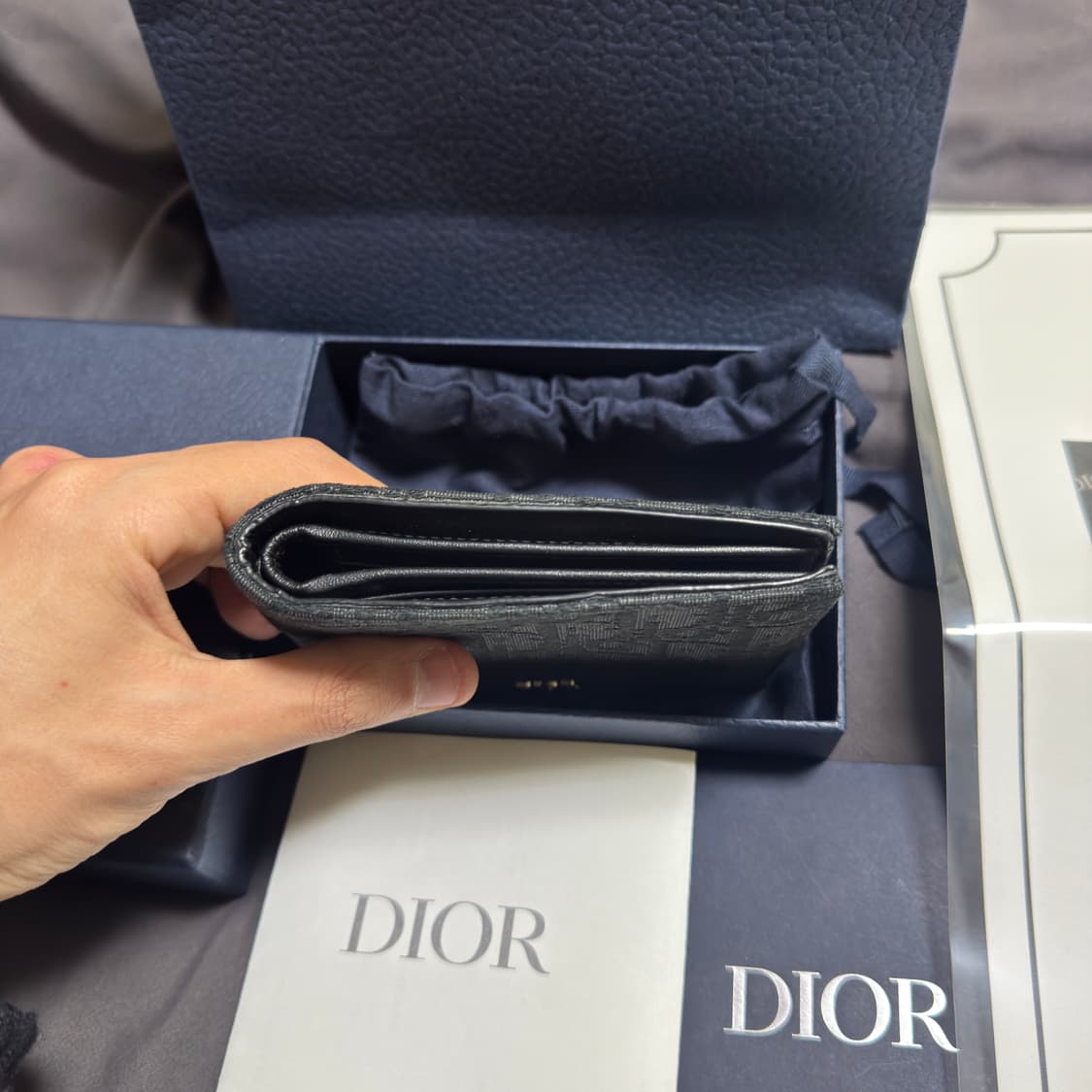 [풀박스] 디올 오블리크 반지갑 상품이미지4