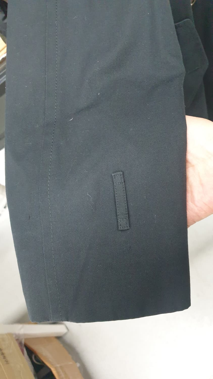 버버리 블랙 트렌치 코트52사이즈 상품이미지10