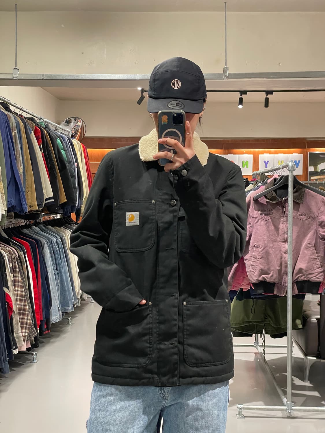 칼하트 wip 쉐르파 초어 자켓 (phoenix coat)   상품이미지1