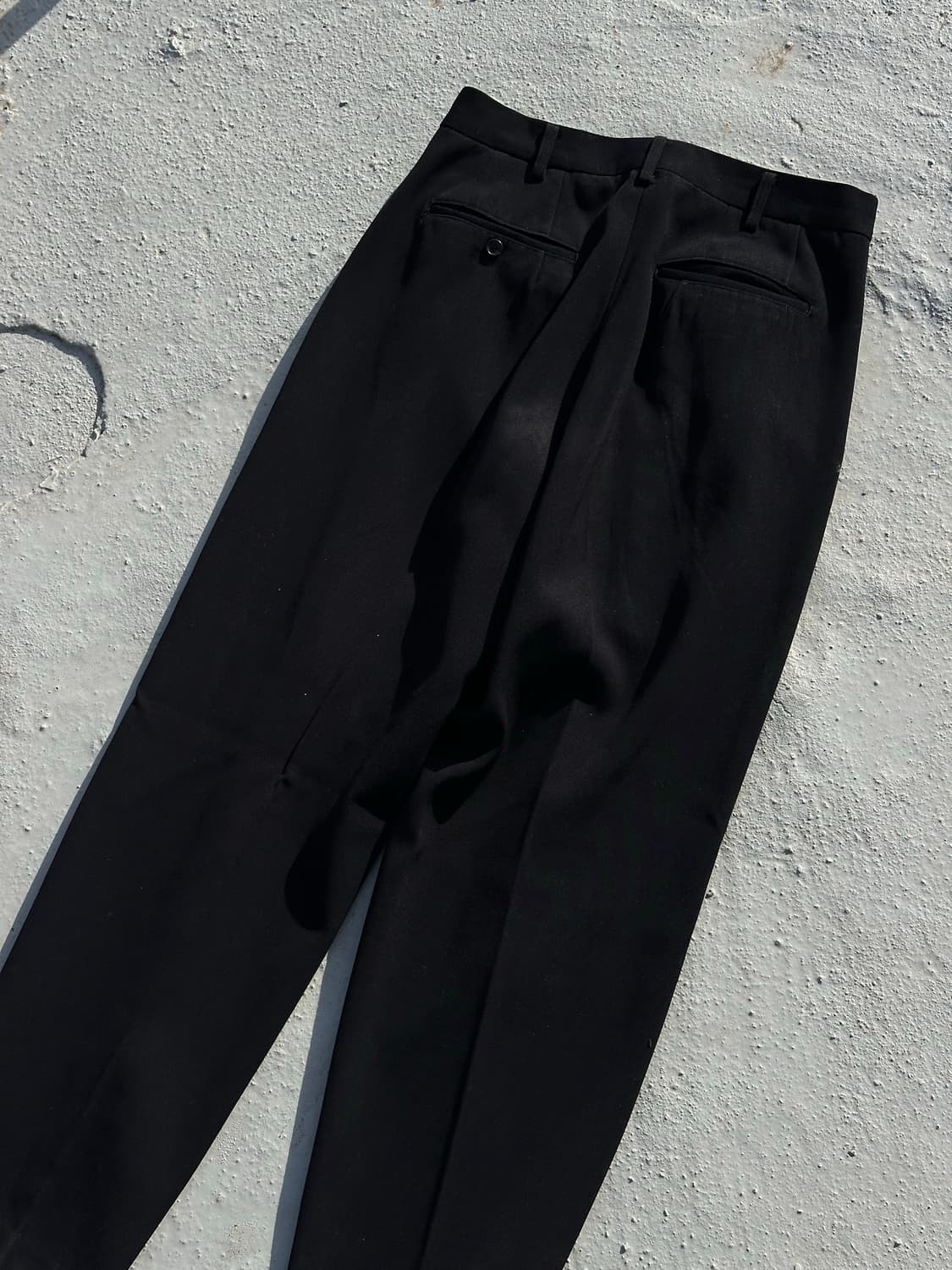 90s Yohji yamamoto 요지야마모토 울 슬랙스  상품이미지5