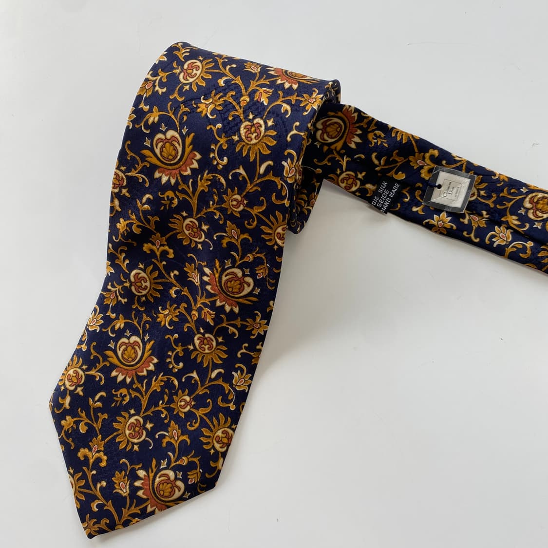 택달린 미사용품 크리스찬 디올(Dior) 정품 명품넥타이 상품이미지6