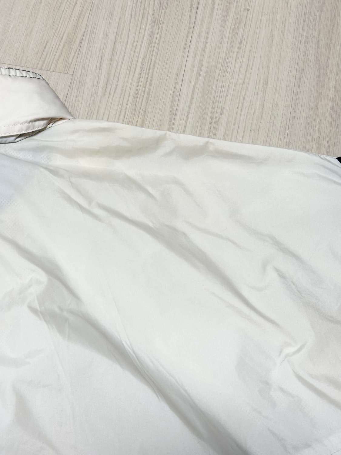 90's 아디다스 올드스쿨 배색 바람막이 자켓 상품이미지9