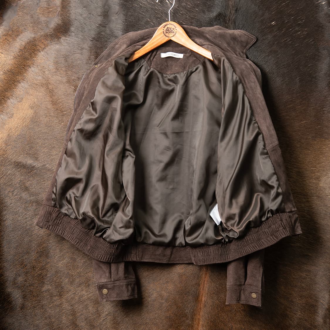 [100] 언앤써드미스테리 피그스킨 스웨이드 레더 봄버자켓  상품이미지10