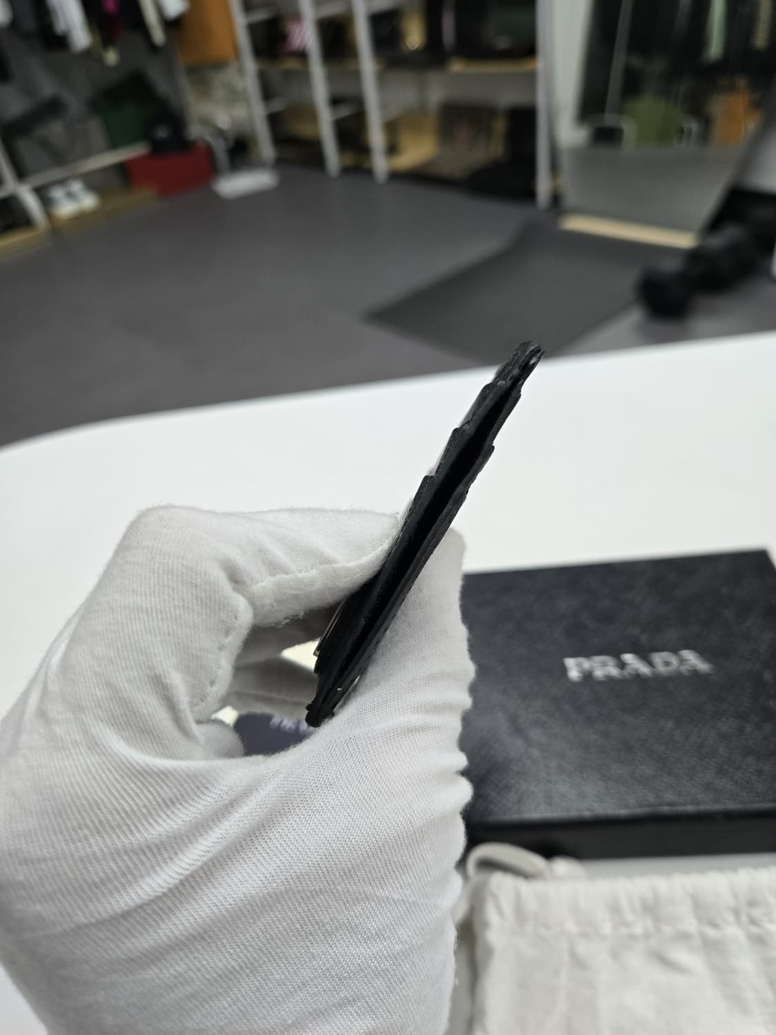 [A급컨디션]프라다 사피아노 카드지갑 상품이미지4