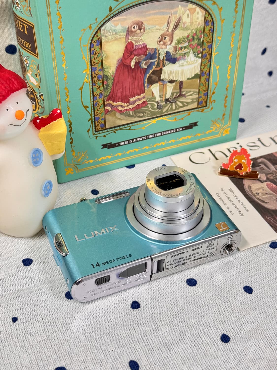 파나소닉 루믹스 DMC-FX66 파스텔 블루(빈티지디카) 작례포함 상품이미지3