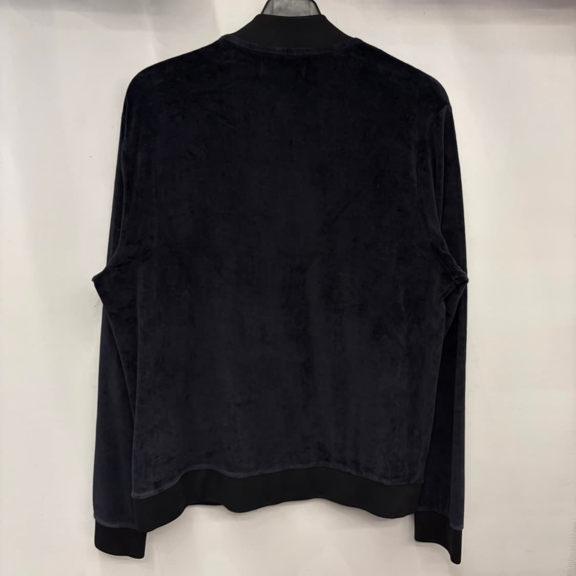 프레드페리 블랙 벨루어 봄버 자켓 L 상품이미지4