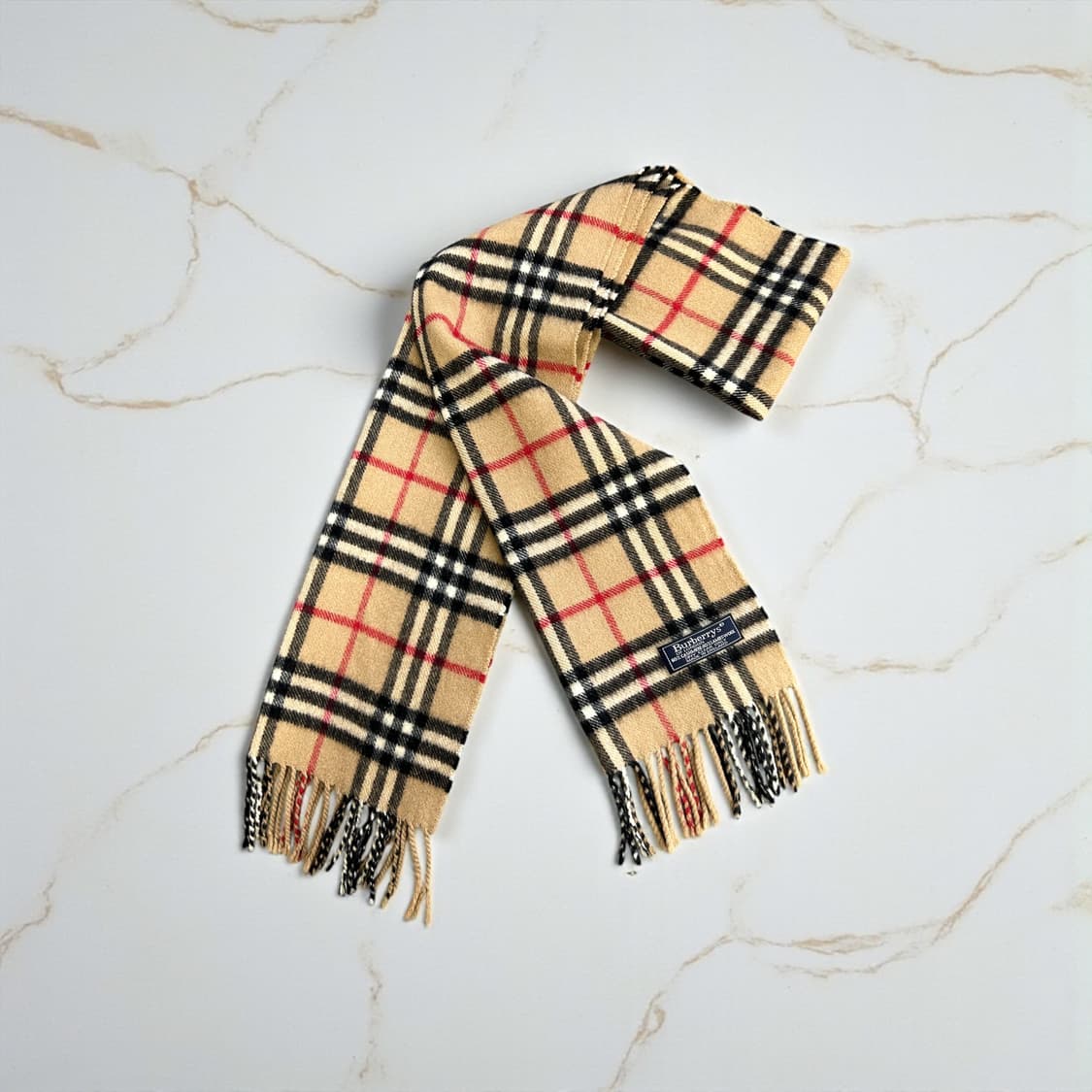 버버리 노바체크 캐시미어X램스울 머플러 상품이미지7