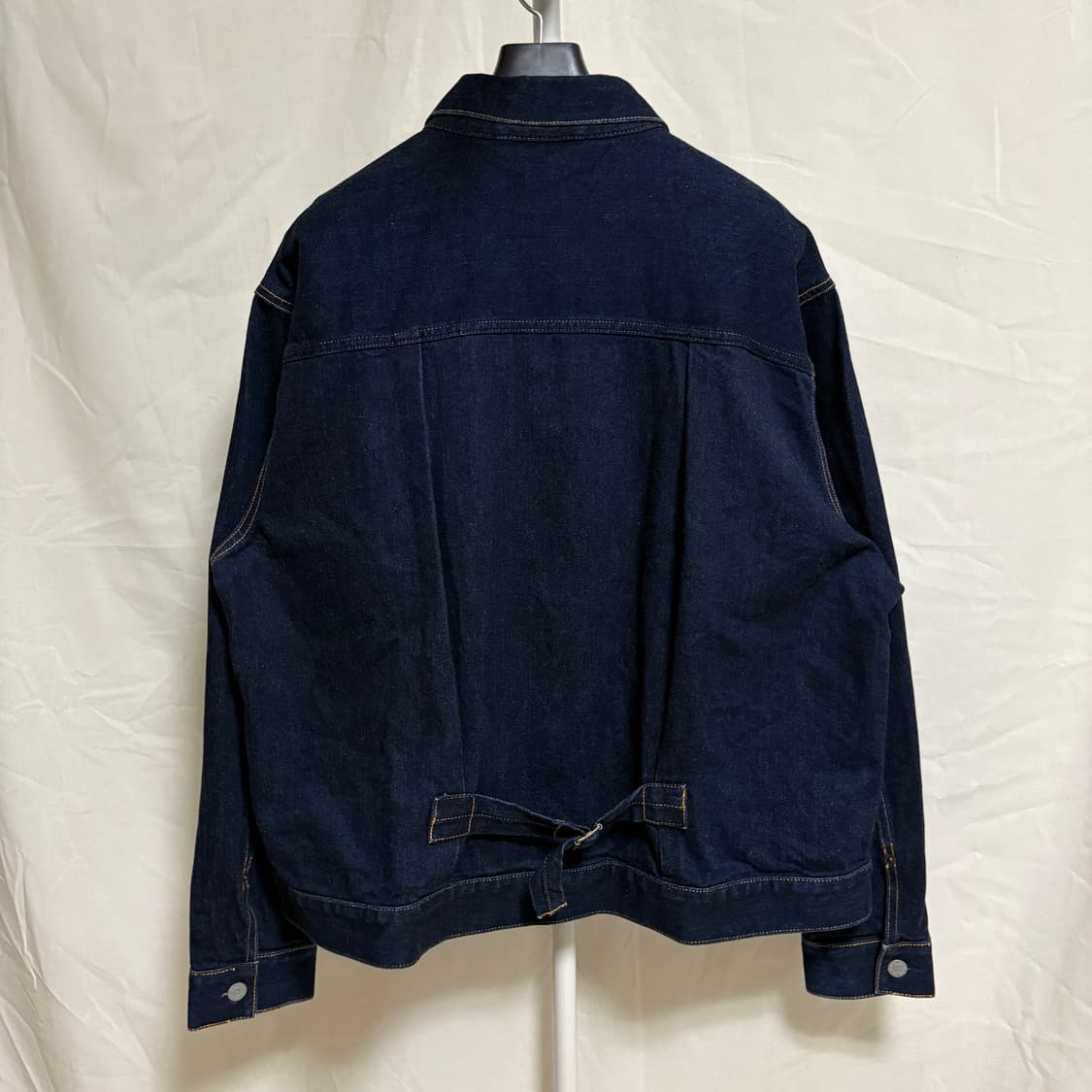 지유 2세대 신치백 생지 데님 트러커 자켓 / XL 상품이미지5
