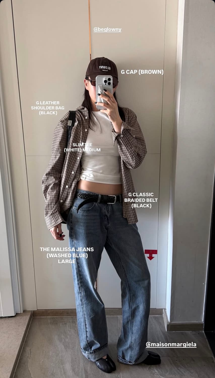 글로니(glowny) 클래식 EMBROIDERED SHIRT 셔츠 상품이미지2