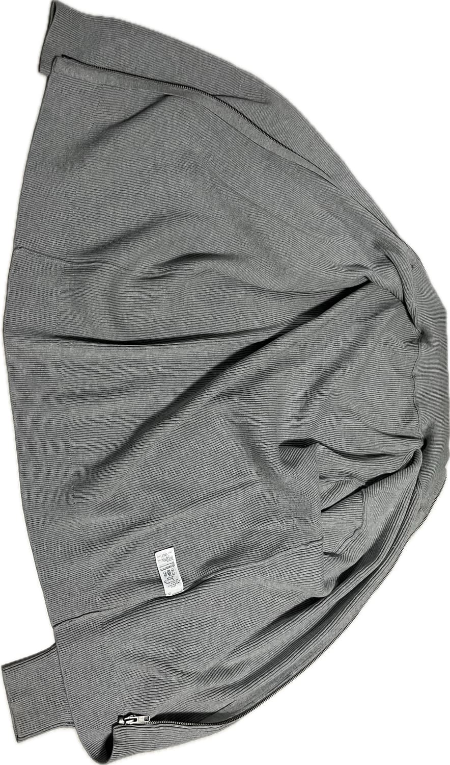 무인양품 니트집업 그레이 L 상품이미지3