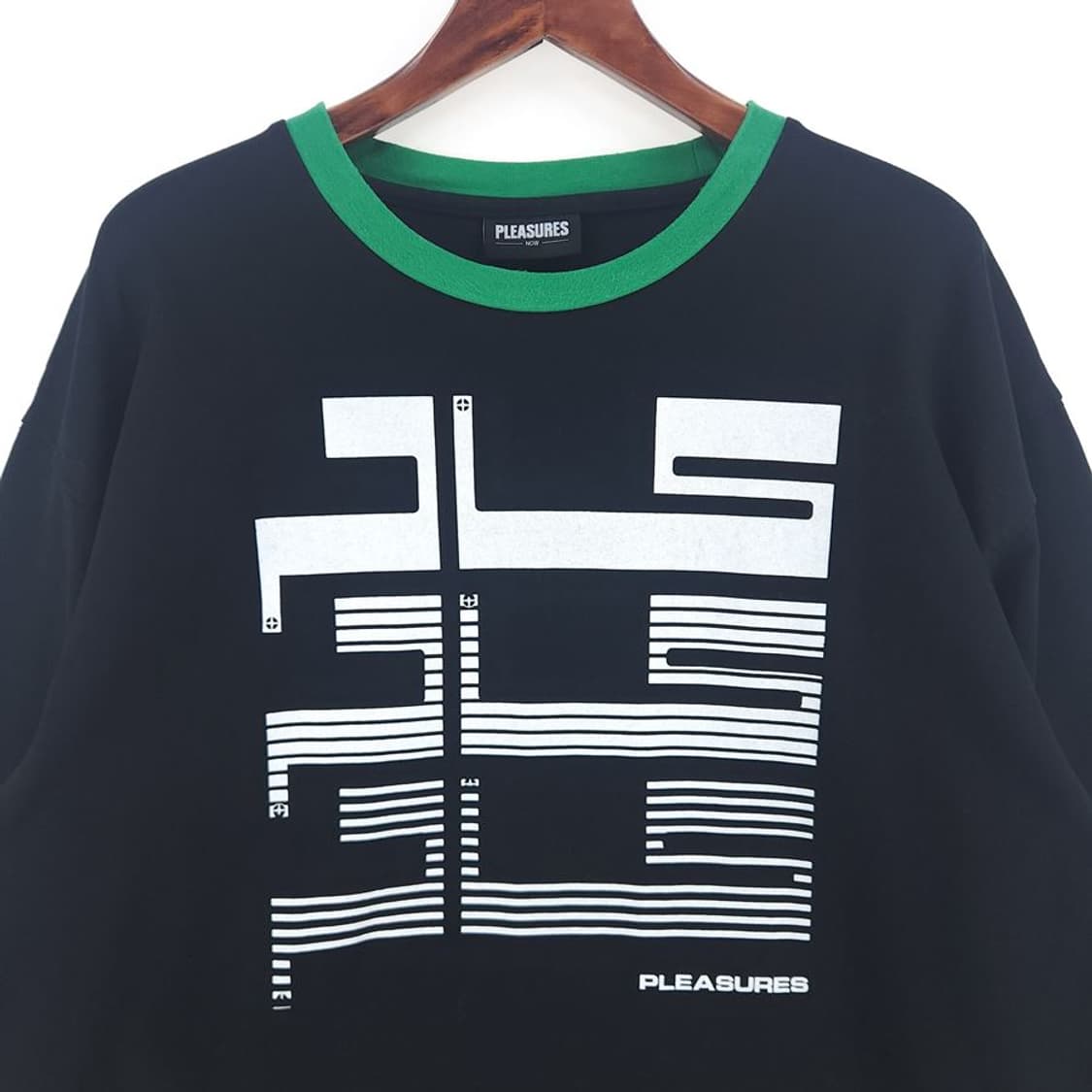 [남XL]플레져 블랙 라운드 티셔츠[Y62-055] 상품이미지2