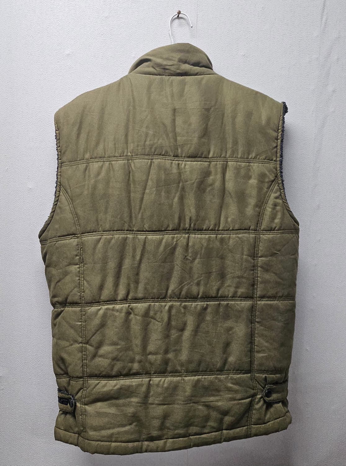 ALEXROGAN 알렉슬로건 패딩 조끼 카키 2XL 상품이미지4