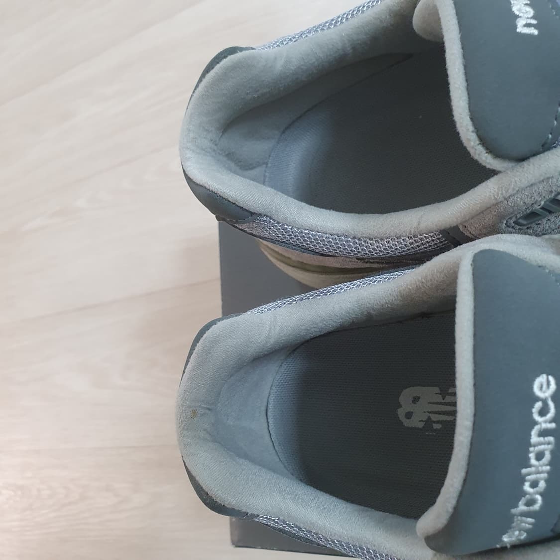 뉴발란스 992 그레이 265 뉴코탭 크림택 번개케어택 상품이미지5