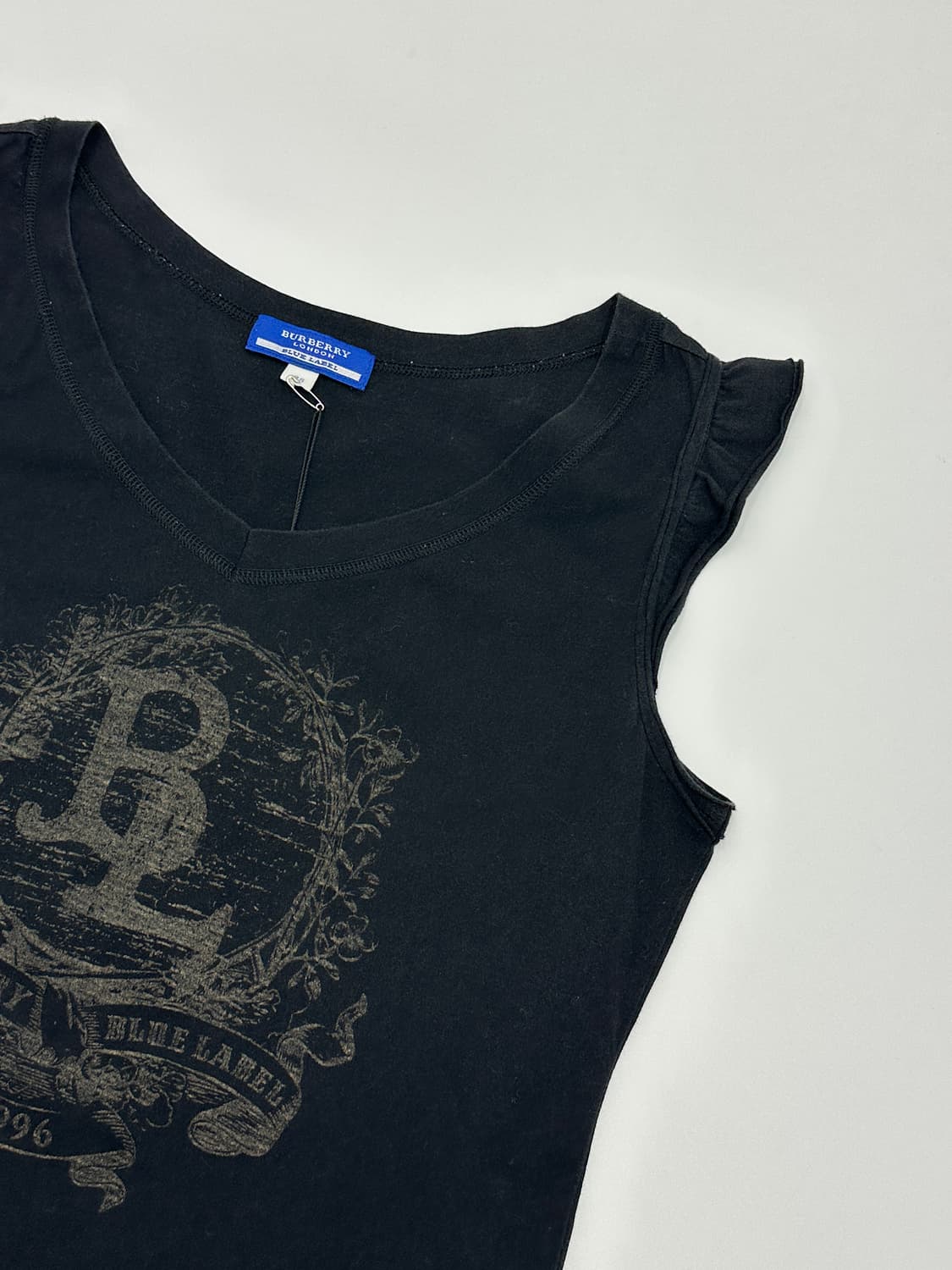 버버리 블루라벨 여성 프릴 슬리브리스 상품이미지2