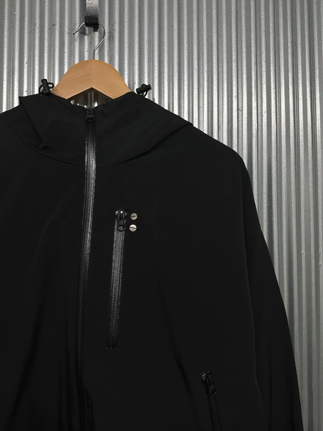 [2 (약 L-XL)] 인터섹션 INTERSECTION 블랙 고프코어 상품이미지3