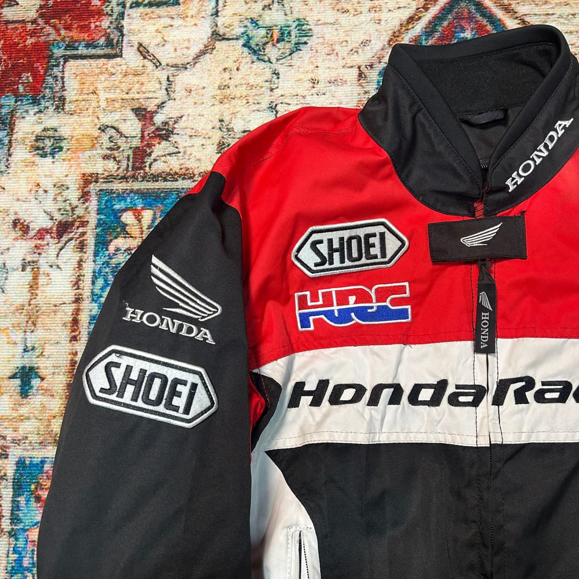 [M] 혼다 레이싱 바이커 자켓(손목보호대O) 상품이미지4